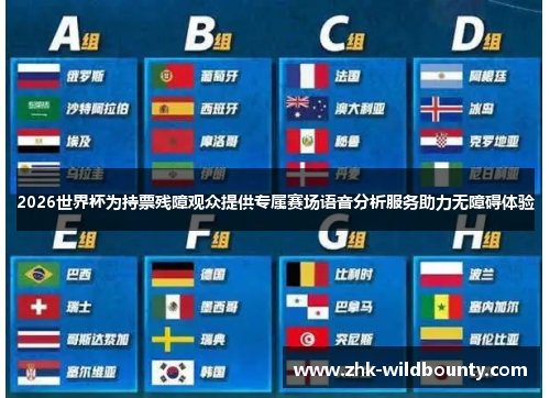 2026世界杯为持票残障观众提供专属赛场语音分析服务助力无障碍体验